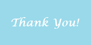 thank you – Nancy's Point